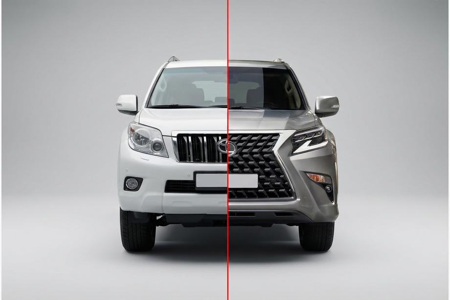 Toyota Land Cruiser Prado 150 2009–2023 Restailinga komplekts Lexus GX460 2020 Image