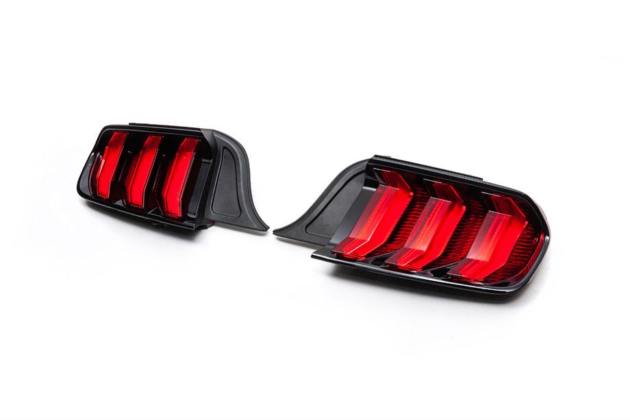 Ford Mustang 2015–2023 OEM aizmugurējie lukturi (USA, 2 gab., 2015+) Foto 2