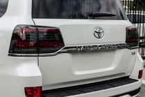 Toyota Land Cruiser 200 2007–2021 Aizmugurējie lukturi 2016-2021 (Sequential Red) foto 1