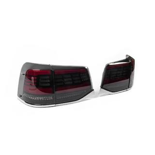 Aizmugurējie lukturi 2016-2021 (Sequential Red) Toyota Land Cruiser 200 2007–2021 foto 3