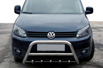 Volkswagen Caddy 2015–2020 Kengurstienis WT003-4 (nerūsējošais tērauds) foto 1