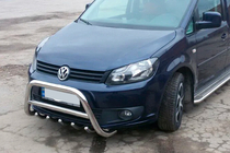 Volkswagen Caddy 2015–2020 Kengurstienis WT003-4 (nerūsējošais tērauds) foto 2