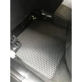 EVA auto paklājiņi (melni) foto 3