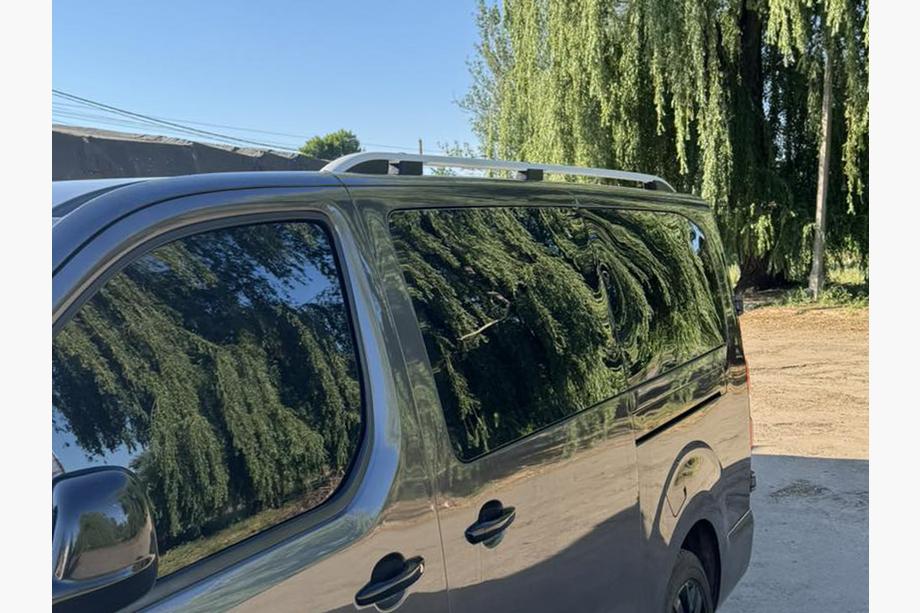 Peugeot Traveller 2017– Jumta reliņi Skyport (pelēki) Garā riteņu bāze Foto 15