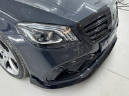 Mercedes S-class W222 2013–2022 BRB virsbūves komplekts (melns, 2018+) foto 32