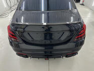 Mercedes S-class W222 2013–2022 BRB virsbūves komplekts (melns, 2018+) foto 38