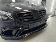 Mercedes S-class W222 2013–2022 BRB virsbūves komplekts (melns, 2018+) foto 48