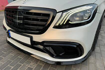 Mercedes S-class W222 2013–2022 BRB virsbūves komplekts (melns, 2018+) foto 1