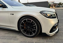Mercedes S-class W222 2013–2022 BRB virsbūves komplekts (melns, 2018+) foto 6