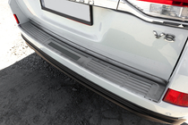 Toyota Land Cruiser 200 2007–2021 Aizmugurējā bampera uzlika 2016-2021 (nerūsējošais tērauds) foto 1