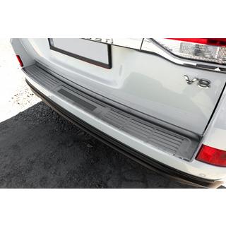 Aizmugurējā bampera uzlika 2016-2021 (nerūsējošais tērauds) Toyota Land Cruiser 200 2007–2021 foto 1