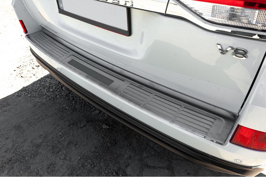 Toyota Land Cruiser 200 2007–2021 Aizmugurējā bampera uzlika 2016-2021 (nerūsējošais tērauds) Image