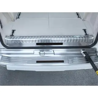 Hromēta aizmugurējā iekšējā sliekšņa uzlika (7-vietīgajam) Toyota Land Cruiser Prado 150 2009–2023 foto 3