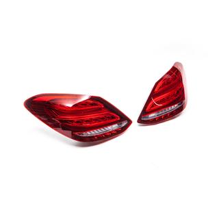 Aizmugurējie lukturi 2014-2018 (2 gab.) Mercedes C-class W205 2014–2021 foto 3