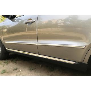 Durvju moldingi (4 gab., nerūsējošais tērauds) Hyundai Santa Fe 2 2006–2012 foto 2