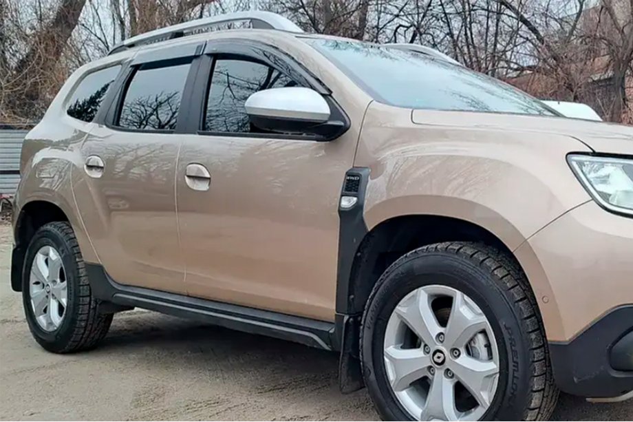 Renault Duster 2018–2024 Logu vēja deflektori (4 gab., HIC) Image