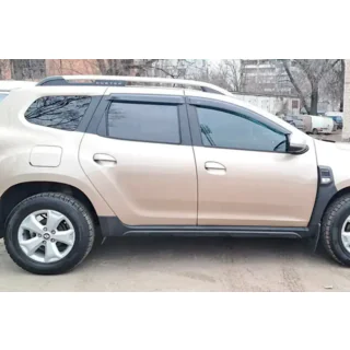Logu vēja deflektori (4 gab., HIC) Dacia Duster 2018–2024 foto 2