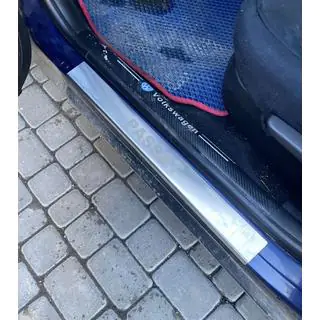 Durvju sliekšņu uzlikas Carmos (4 gab., nerūsējošais tērauds) foto 1