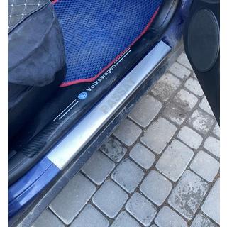 Durvju sliekšņu uzlikas Carmos (4 gab., nerūsējošais tērauds) foto 2