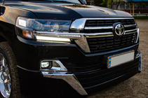Toyota Land Cruiser 200 2007–2021 Virsbūves komplekts 2016-2021 (Executive 2021) Melna krāsa foto 17