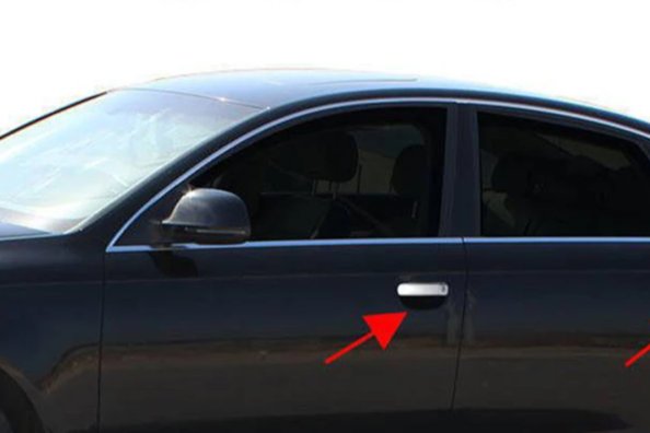 Audi A4 durvju rokturu uzlikas