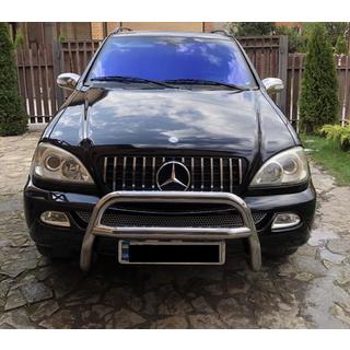 Spoguļu uzlikas (2 gab., nerūsējošais tērauds) Mercedes ML W163 1997–2005 foto 3