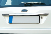 Ford Fiesta 2002–2008 Uzliktnis virs numura zīmes (nerūsējošais tērauds) Carmos - turku teras foto 4