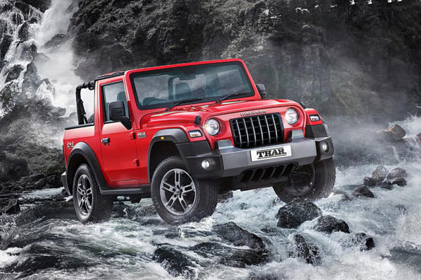 Indijas SUV Mahindra Thar iekaro vietējo tirgu Foto 1