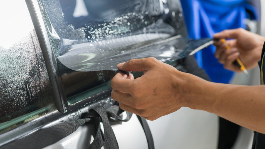Auto stiklu tonēšana pašam