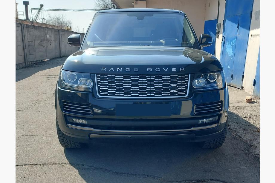 Range Rover IV L405 2013–2021 Prieksejais radiatora restojums 2013-2018 (SVO Silver dizains, 2019. gada) Image