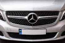 Mercedes Vito/V klase W447 2014– Diamond priekšējais režģis (2014-2019 V-class) foto 1