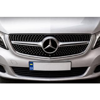 Diamond priekšējais režģis (2014-2019 V-class) Mercedes Vito/V klase W447 2014– foto 1
