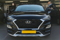 Hyundai Tucson TL 2016–2021 Priekšējais un aizmugurējais lūpas spoilers 2019+ (2 gab.) foto 4