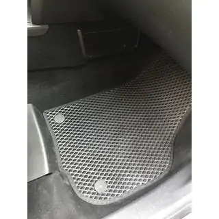 EVA auto paklājiņi (melni) foto 4