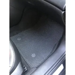 EVA auto paklājiņi (melni) foto 4