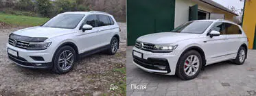 Volkswagen Tiguan 2016–2023 R-Line virsbūves komplekts (2016-2020) foto 2