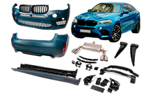 BMW X6 F16 2014–2019 Virsbūves bodykit komplekts X6M F86 foto 3