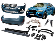 BMW X6 F16 2014–2019 Virsbūves bodykit komplekts X6M F86 foto 5