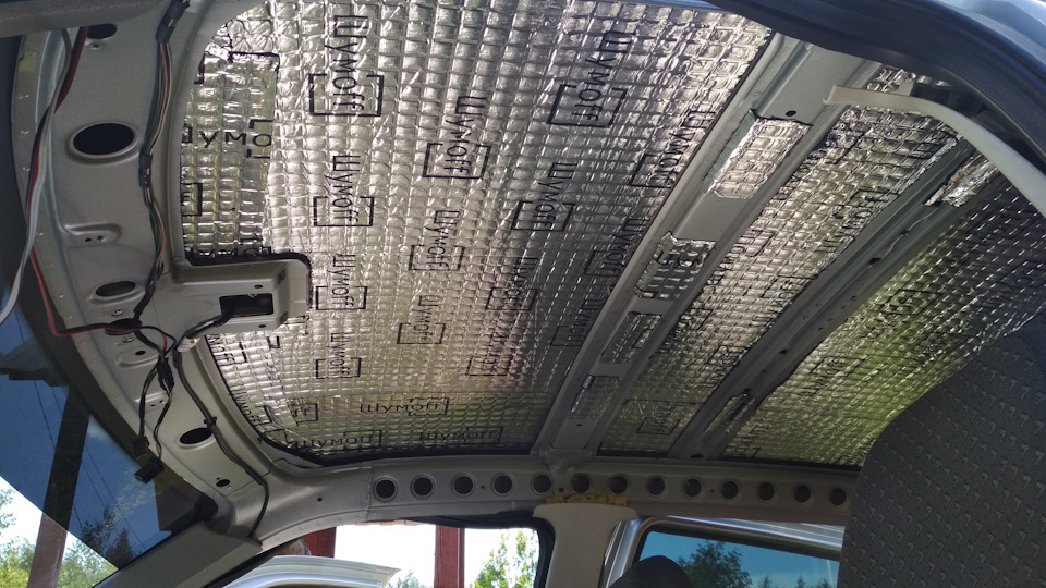 Auto jumta skaņas izolācija saviem spēkiem