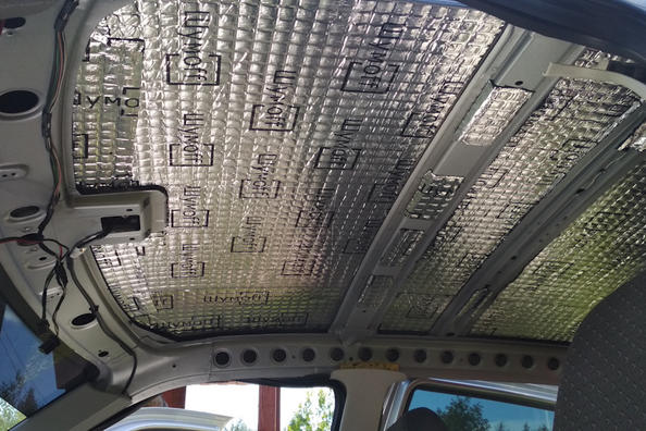 Auto jumta skaņas izolācija saviem spēkiem