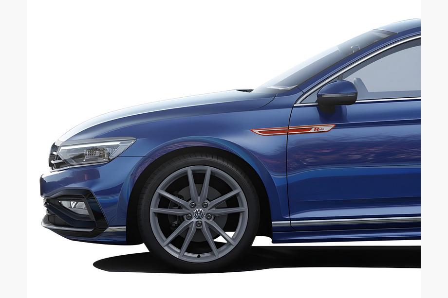 Volkswagen Passat B8 2015–2023 R-Line emblēma (dažādi varianti) Zils Image