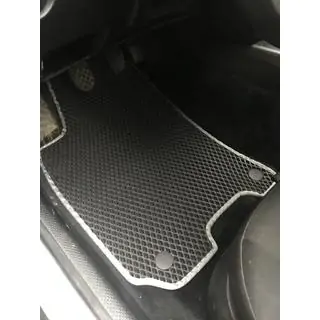 EVA auto paklājiņi (melni) foto 3