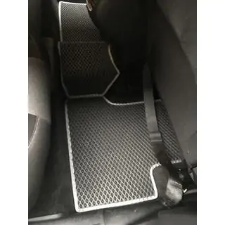 EVA auto paklājiņi (melni) foto 3