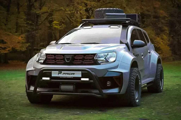 Duster plāno aprīkot ar agresīvu virsbūves komplektu un 400 ZS motoru