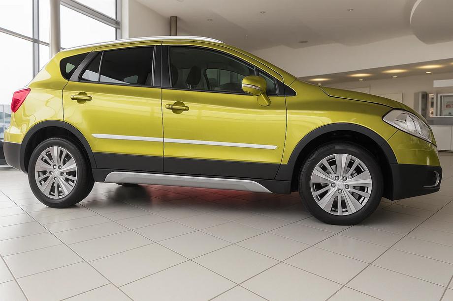 Suzuki SX4 S-Cross 2013–2016 Durvju moldingi (4 gab., nerūsējošais tērauds) Image