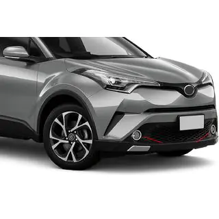 Miglas lukturu uzlikas (2 gab., nerūsējošais tērauds) Toyota C-HR 2016–2023 foto 1