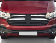 Volkswagen T6 2015–2024 Hroma radiatora restes uzlikas 2019+ (4 gab., nerūsējošais tērauds) foto 1