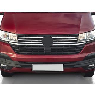 Hroma radiatora restes uzlikas 2019+ (4 gab., nerūsējošais tērauds) Volkswagen T6 2015–2024 foto 1