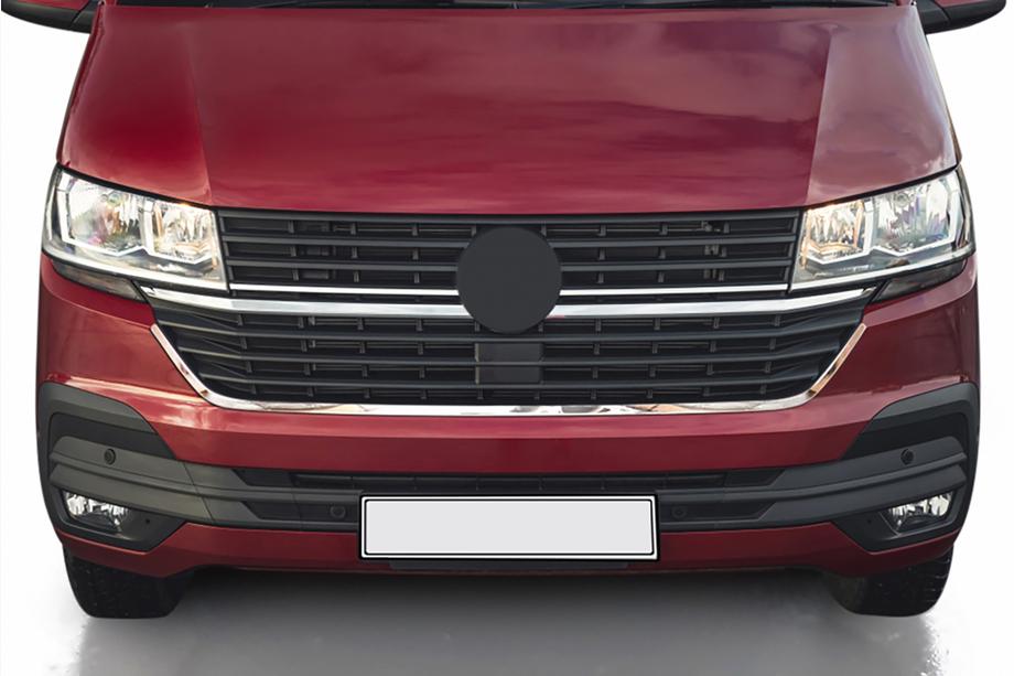Volkswagen T6 2015–2024 Hroma līste zem režģa 2019+ (1 gab., nerūsējošais tērauds) Image