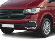 Volkswagen T6 2015–2024 Miglas lukturu uzlikas 2019+ (4 gab., nerūsējošais tērauds) foto 1